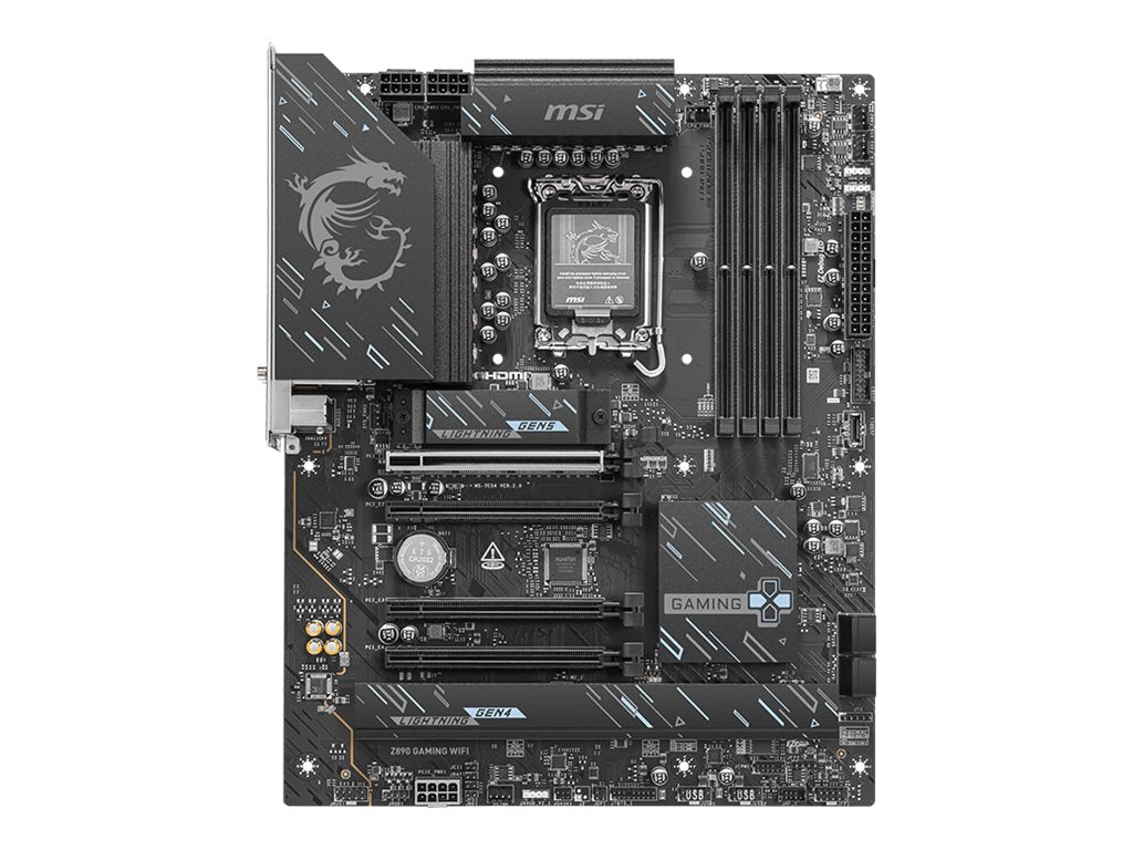 MSI Z890 GAMING WIFI LGA1851 MB Vorderansicht