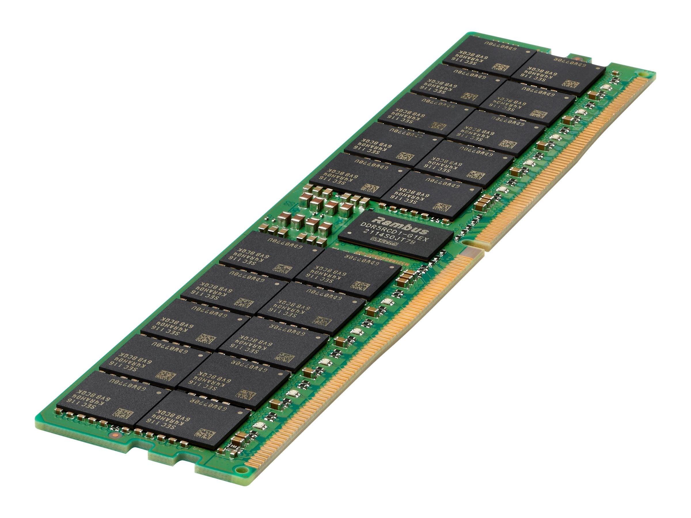 HPE 16GB Single Rank x8 DDR5-4800 CAS-40-39-39 EC8 Registered Smart Memory Kit