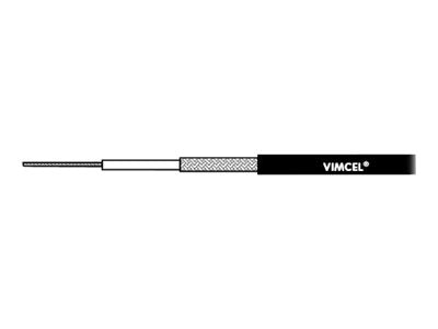 VIMCOM Kabel RF 195 halo/flame 3.00m FME female - Vorderansicht