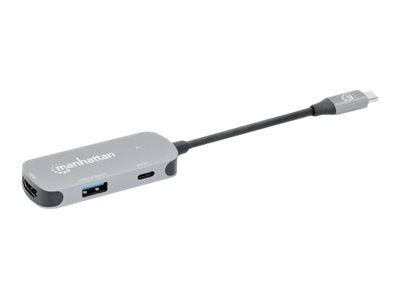 MANHATTAN USB-C 3-in-1 Konverter Detailansicht