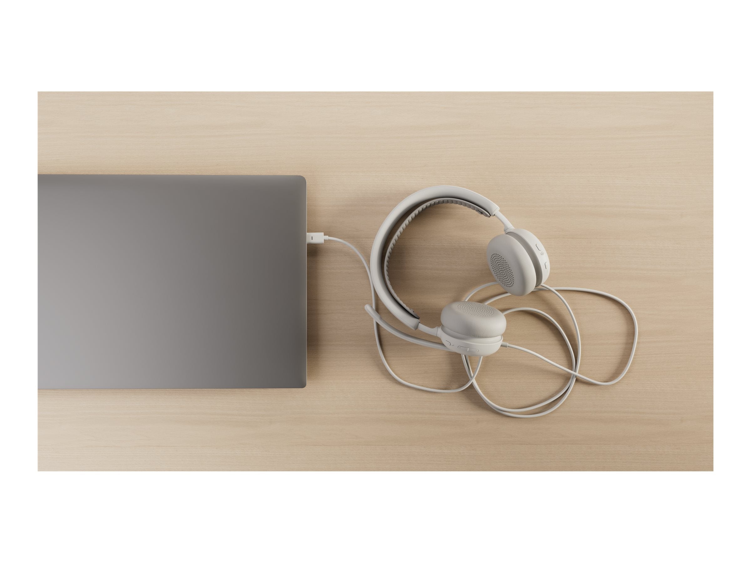 LOGITECH Zone Wired 2 for Business - OFF-WHITE Detailansicht