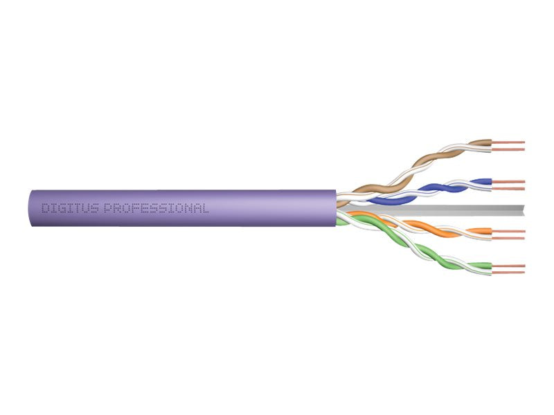 DIGITUS Cat.6 U/UTP Verlegekabel 500m Vorderansicht