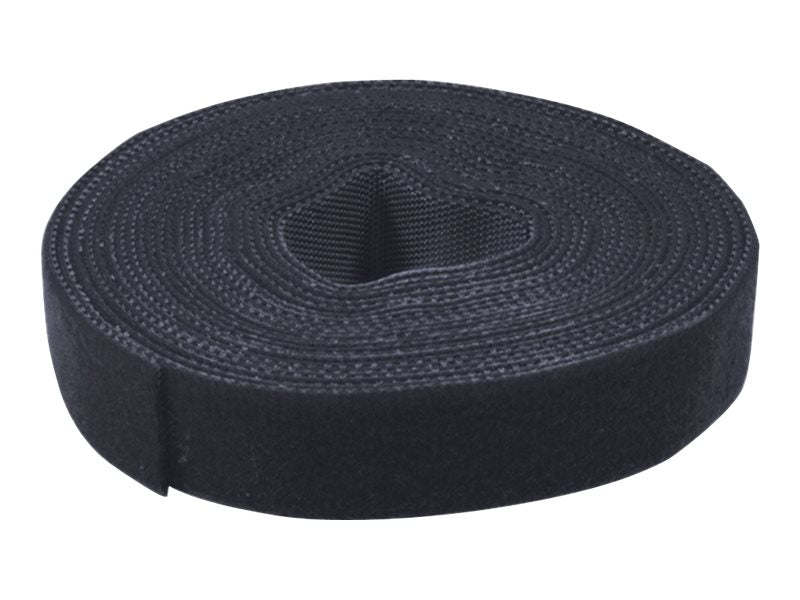 VALUE Klettband auf Rolle 10mm schwarz 25m - Anwendung