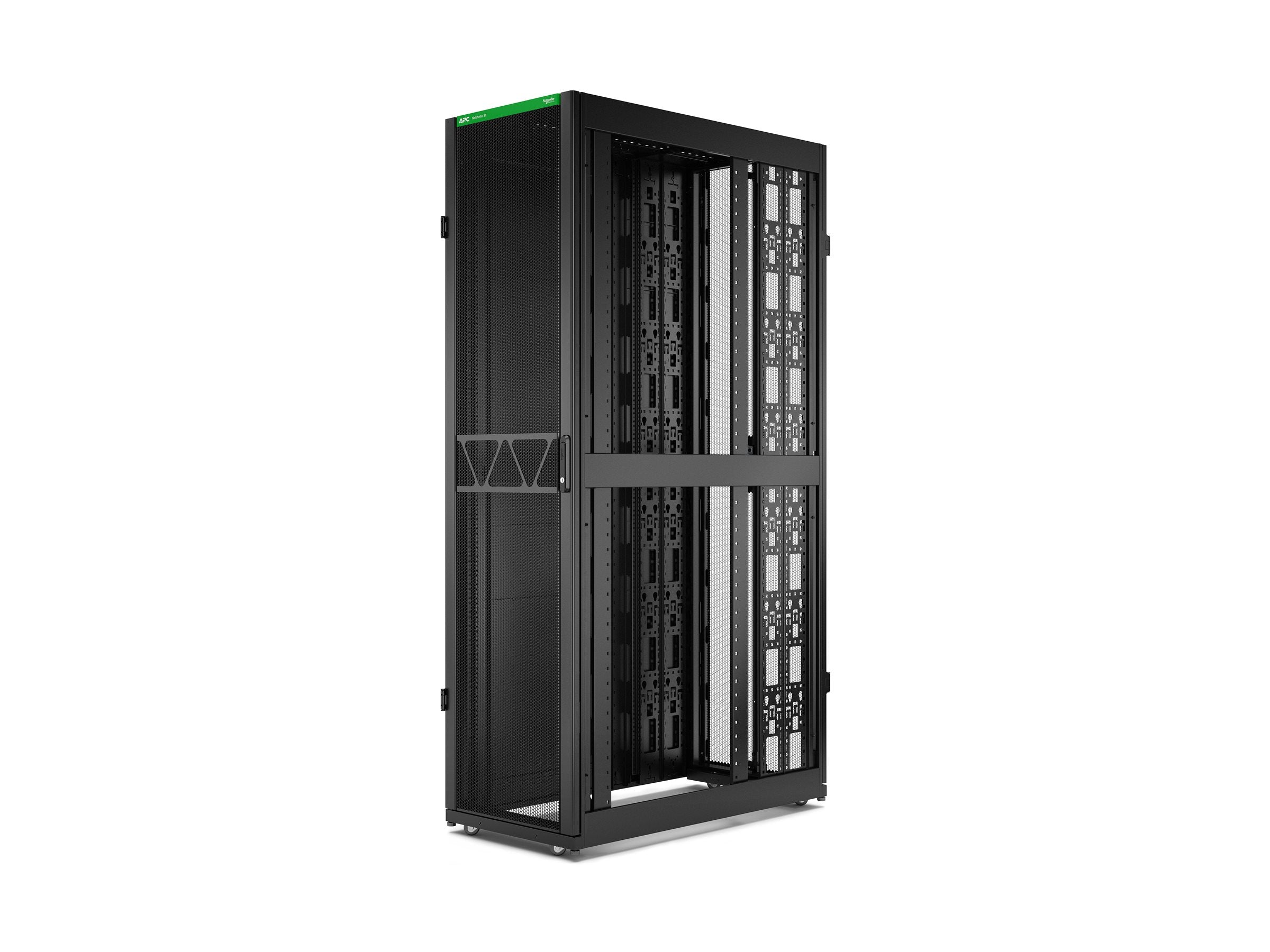 APC NetShelter SX Gen 2 Rack cabinet 2258H x 600W x 1200D mm with Sides floor-standing Black 48U 19 TAA Compliant