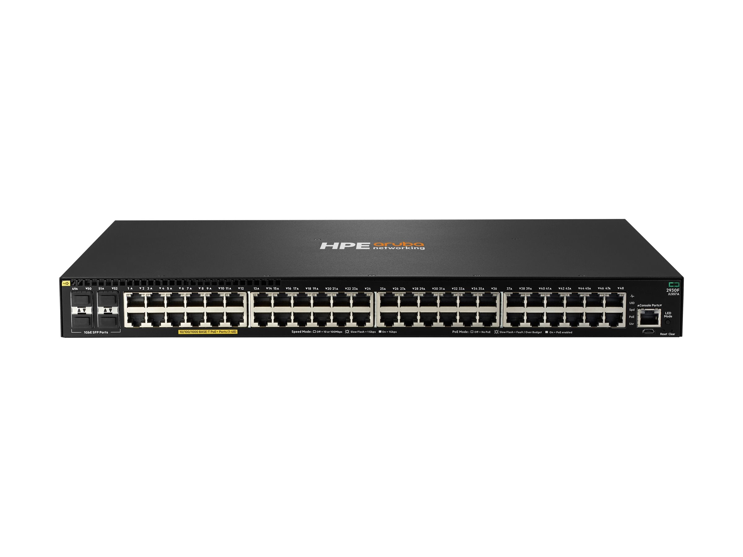 ARUBA HPE Aruba 2930F 48GPoE+4SFP Switch Verpackung