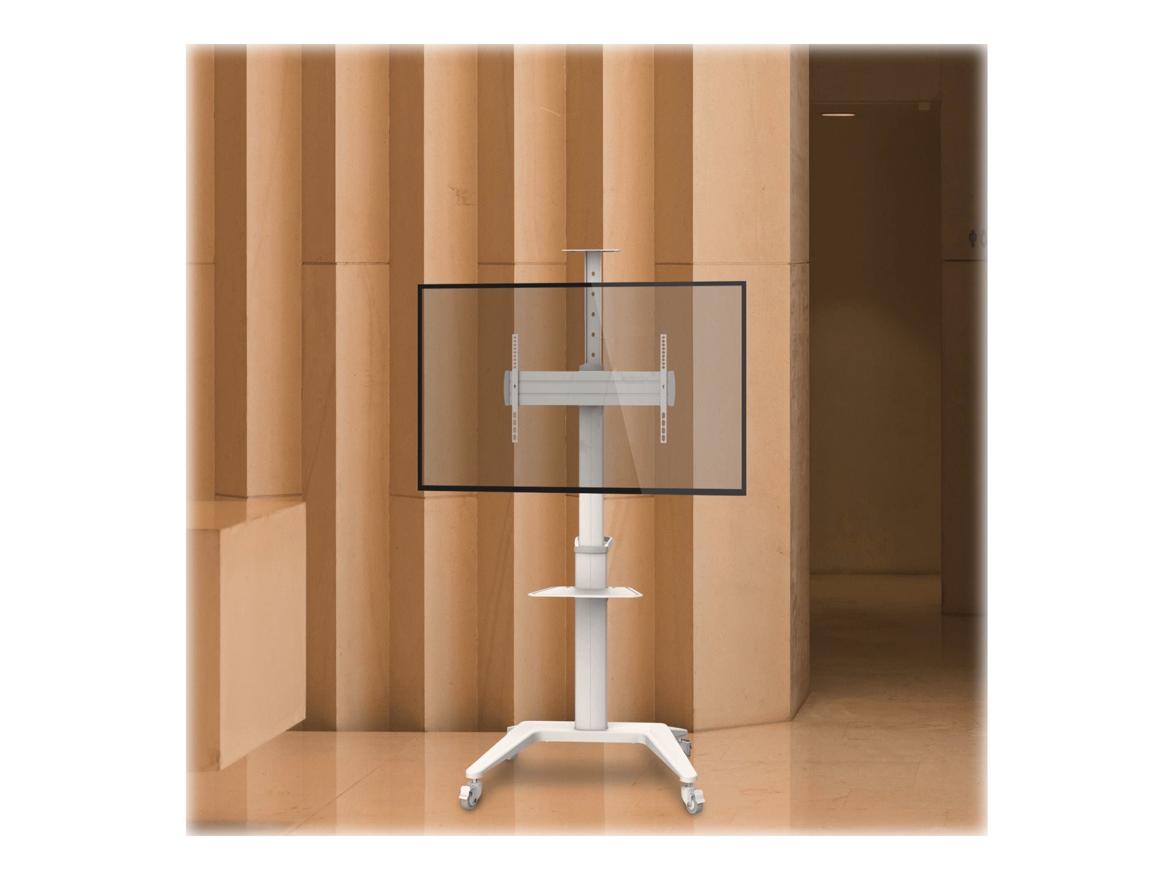 TECHLY Ultra-moderner TV-Wagen Detailansicht