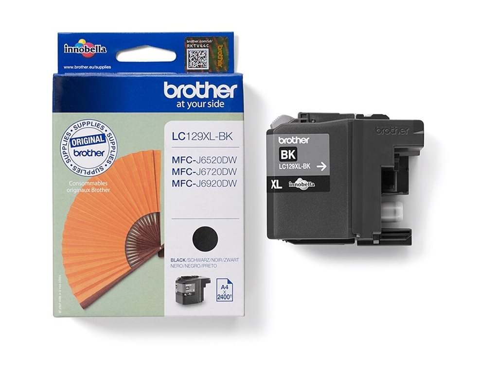 BROTHER LC-129XL BK Tinte schwarz Detailansicht
