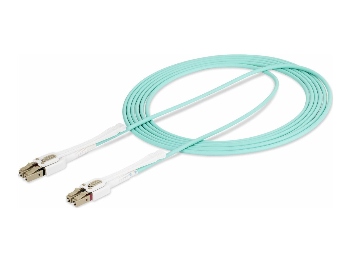 STARTECH.COM 3m LC zu LC UPC OM4 Multimode Glasfaser Patchkabel Anschlussansicht
