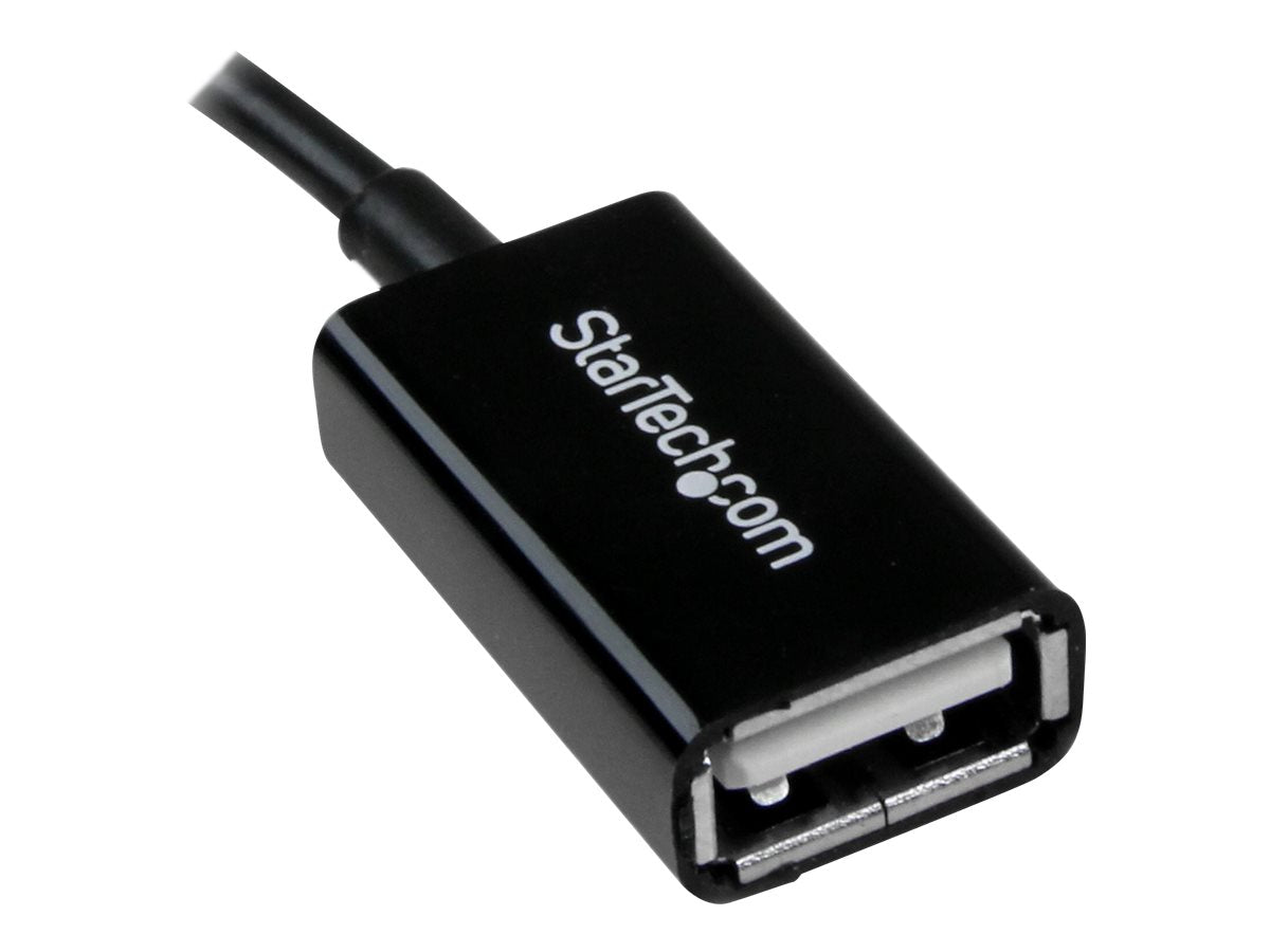 STARTECH.COM 5in Micro USB to USB OTG Host Adapter - Detailansicht