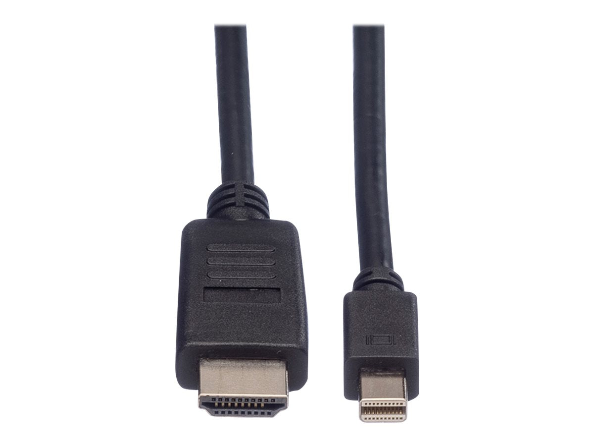 ROLINE Mini DisplayPort Kabel Mini DP-HDTV ST/ST schwarz 3m - Verpackung