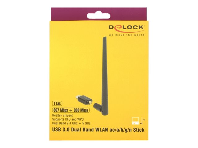 DELOCK USB 3.0 Dualband WLAN Stick Verpackung