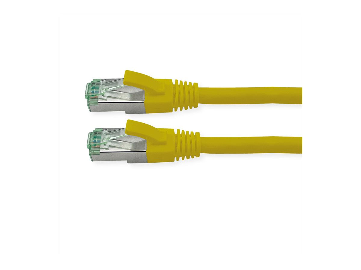 ROLINE RM Patchkabel Kat.6A S/FTP PiMF gelb 15m - Verpackung