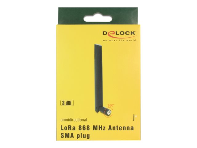 DELOCK LoRa 868mHz Antenne Verpackung