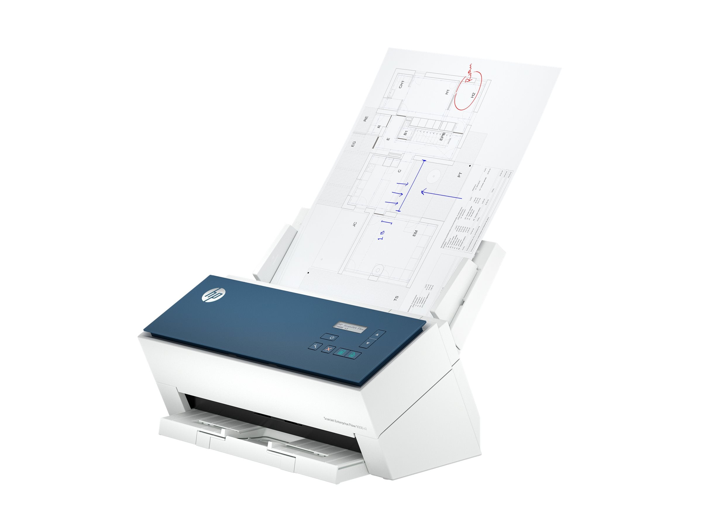 HP ScanJet Enterprise Flow 9000 s1 Scanner Verpackung