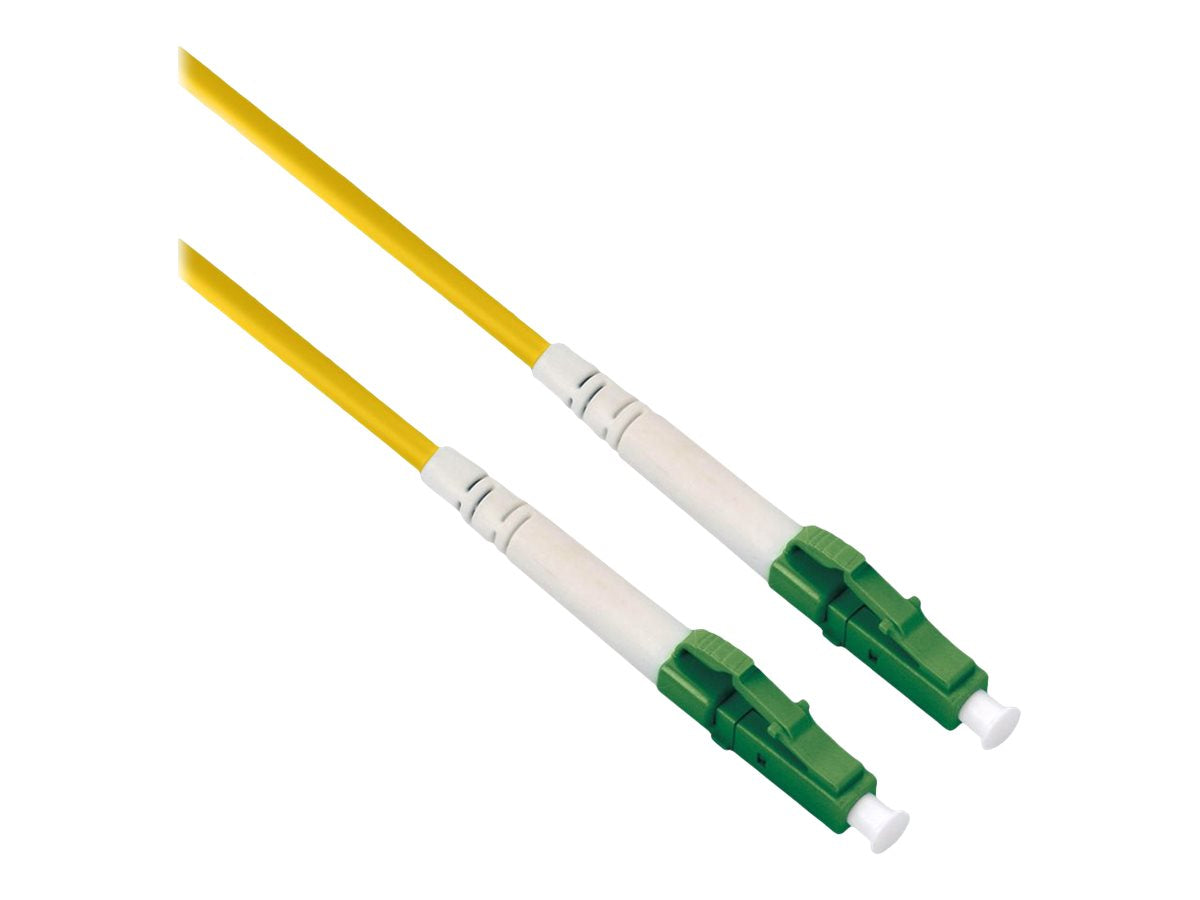 ROLINE Glasfaserkabel 9/125 um OS2 LC/LC LSOH APC simplex gelb 2m - Vorderansicht