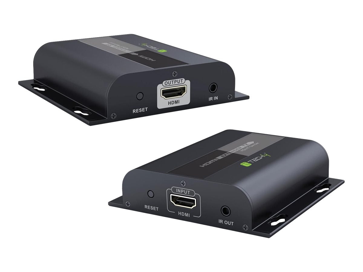 TECHLY HDBit Extender Sender und Empfänger Vorderansicht