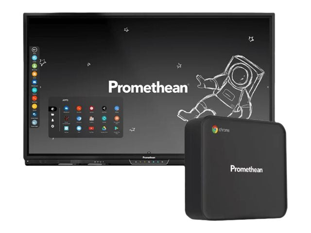 PROMETHEAN CHRM2-CP4R128S-INT Intel 3867U 4GB RAM 128GB SSD Intel Graphics HD 610 Chrome OS Chrome Box International