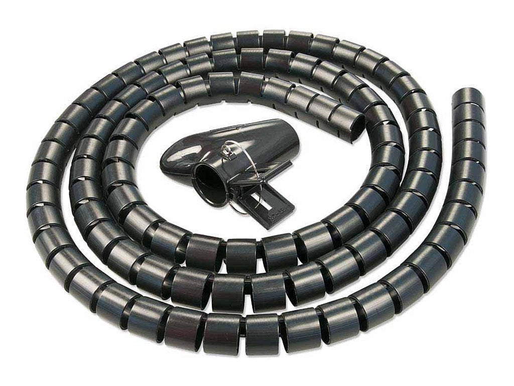 LINDY Kabelspirale 5m schwarz Verpackung