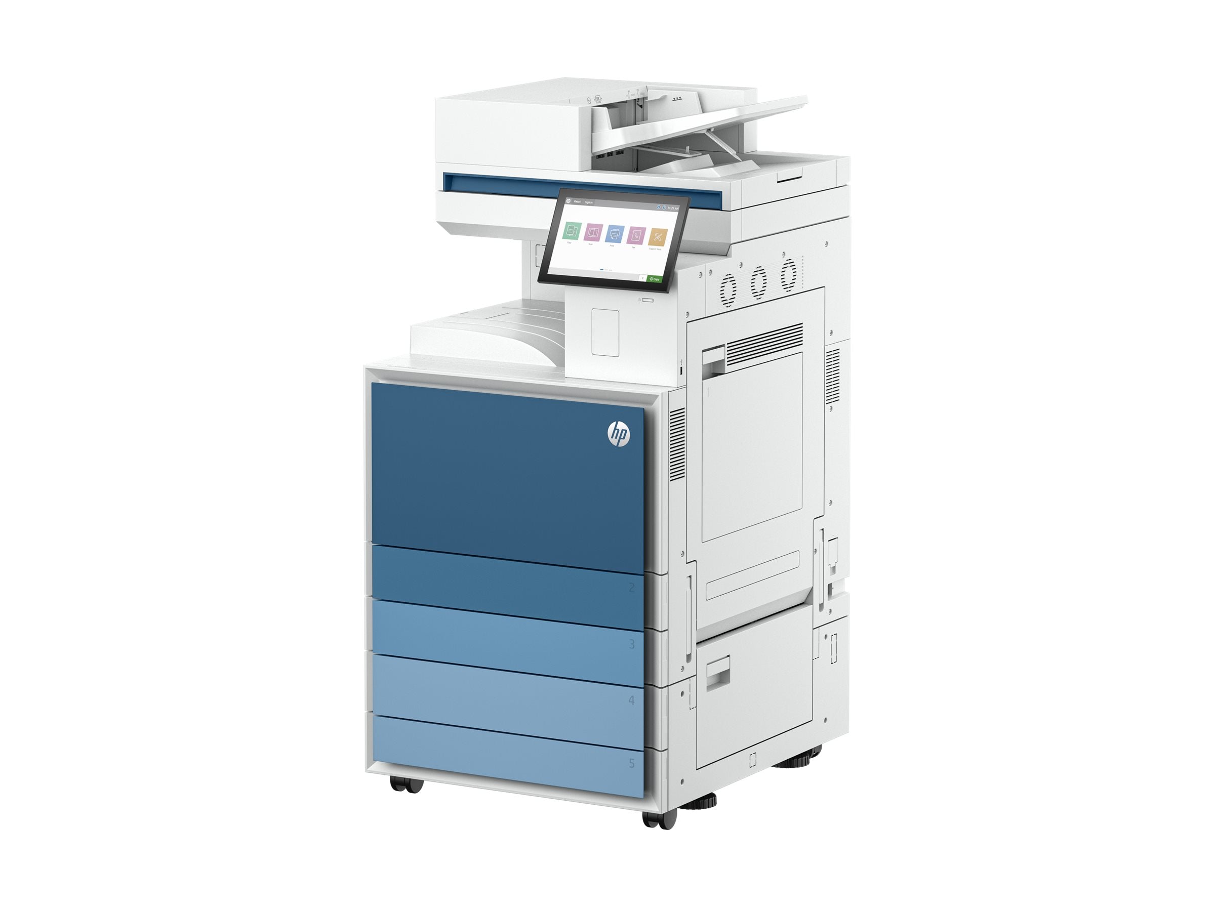 HP Mono LaserJet Enterprise MFP 8601dn Vorderansicht