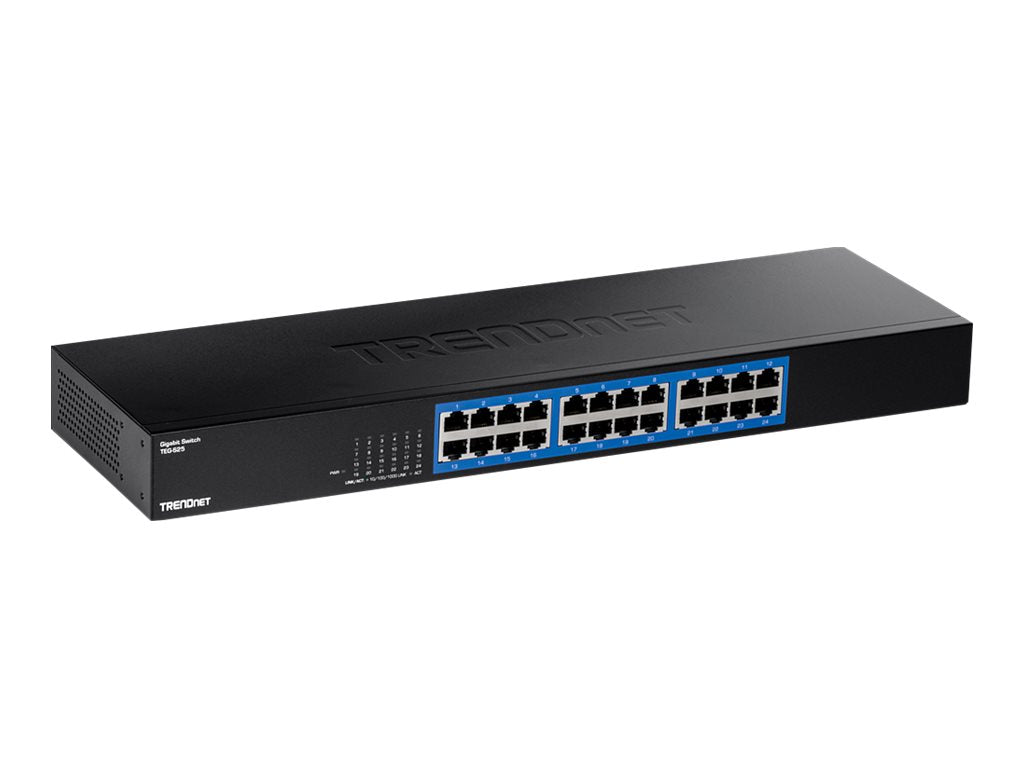 TRENDNET TEG-S25 24 Port Gigabit Rack Mount Switch Detailansicht