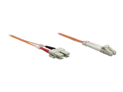 INTELLINET LWL Kabel LC/SC OM2 3m orange 50/125um Duplex Multimode - Detailansicht