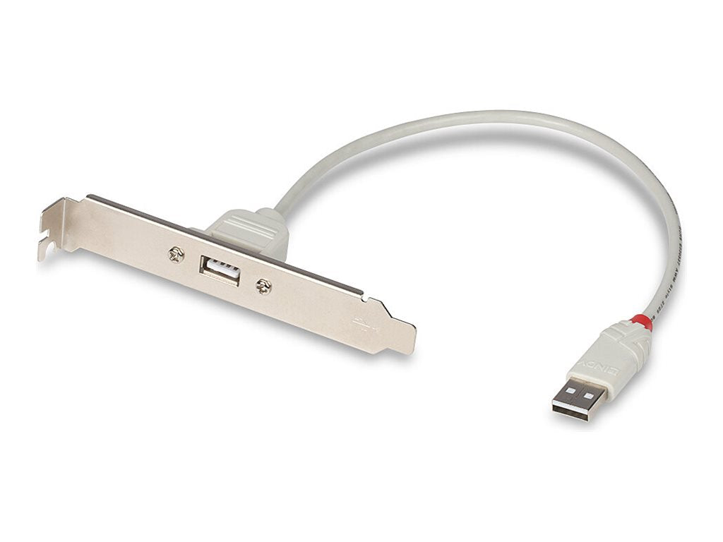 LINDY USB-Slotblechadapter Vorderansicht