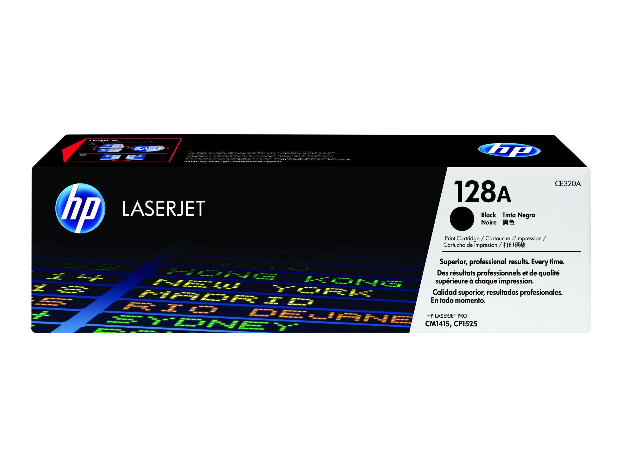 HP 128A Tonerpatrone CE320A Detailansicht