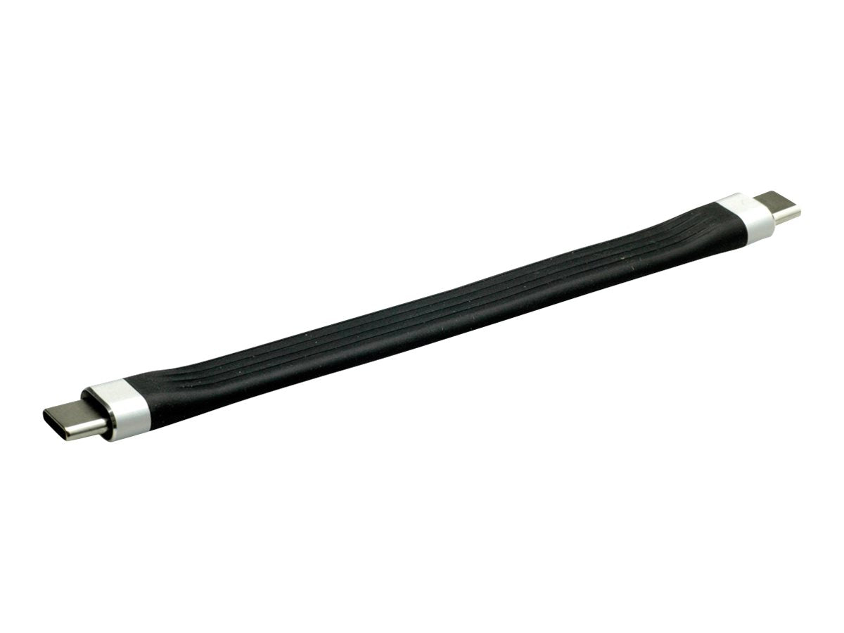 ROLINE USB 3.2 Gen 2 Silikonkabel Vorderansicht