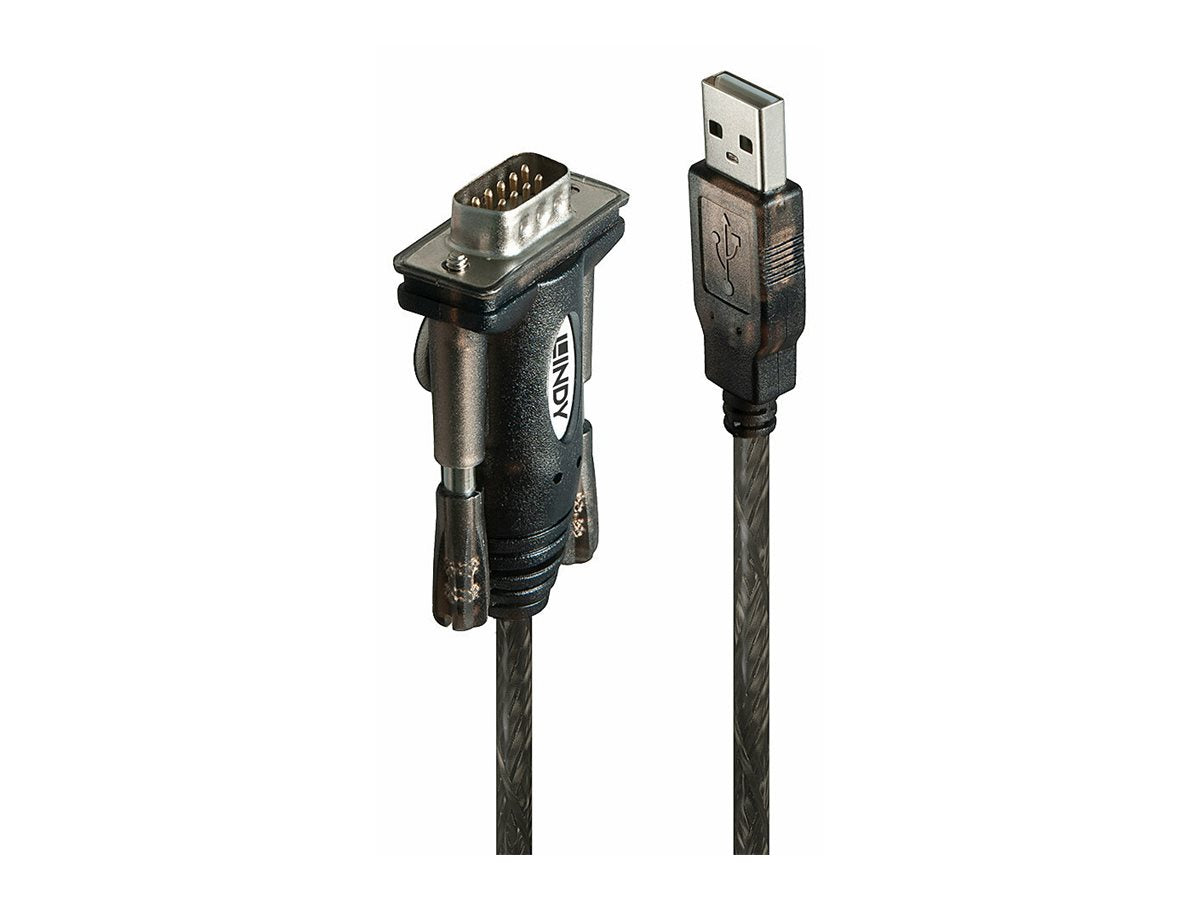LINDY USB Seriell 9 Pin Konverter Lite - Vorderansicht