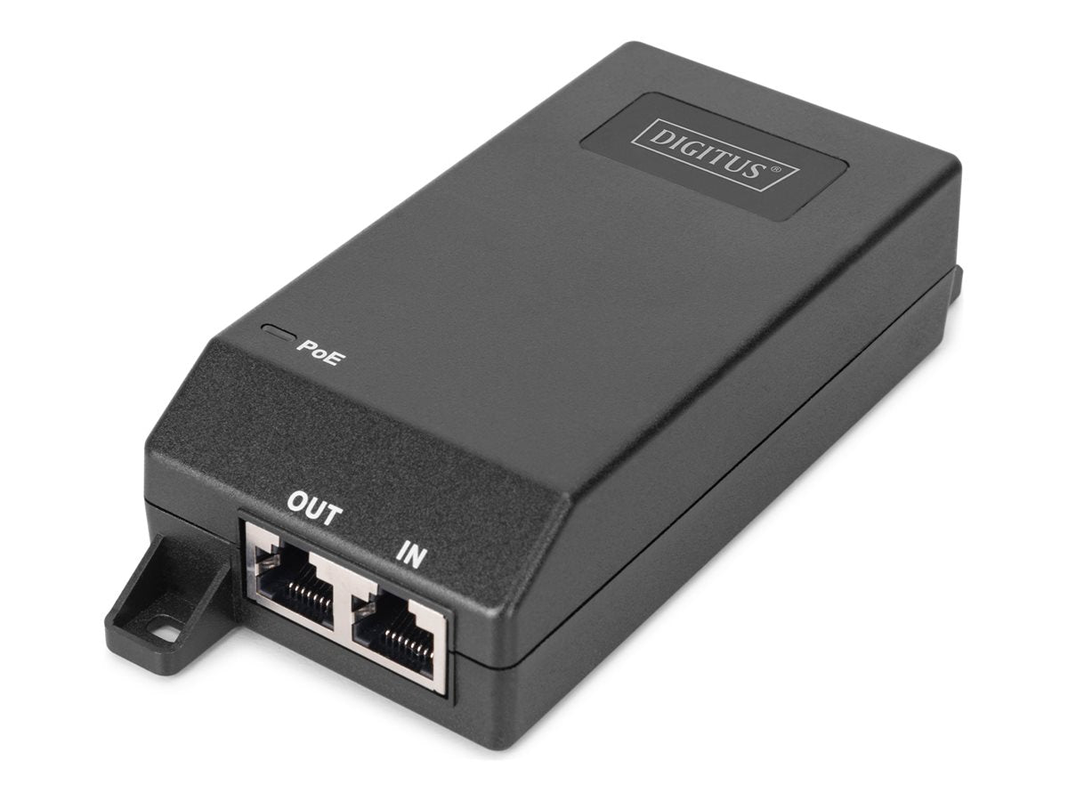 DIGITUS Active Power Supply/Adapter PoE+ Vorderansicht