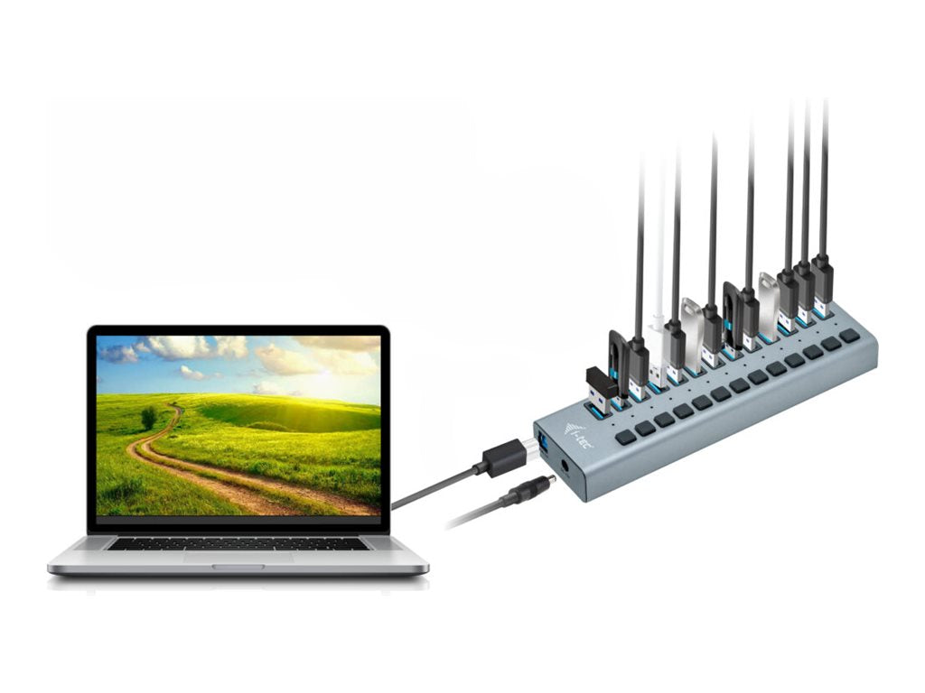 I-TEC USB 3.0 Charging HUB 13port mit Netzadapter