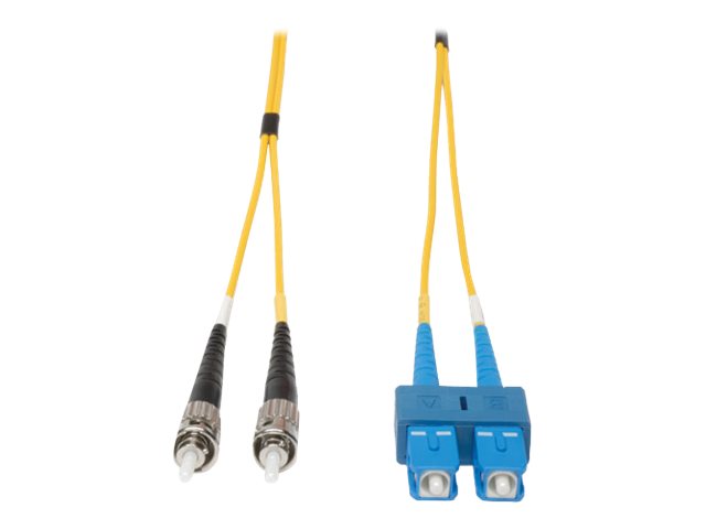 EATON TRIPPLITE Duplex Singlemode 9/125 Fiber Patch Cable SC/ST 15M - Vorderansicht