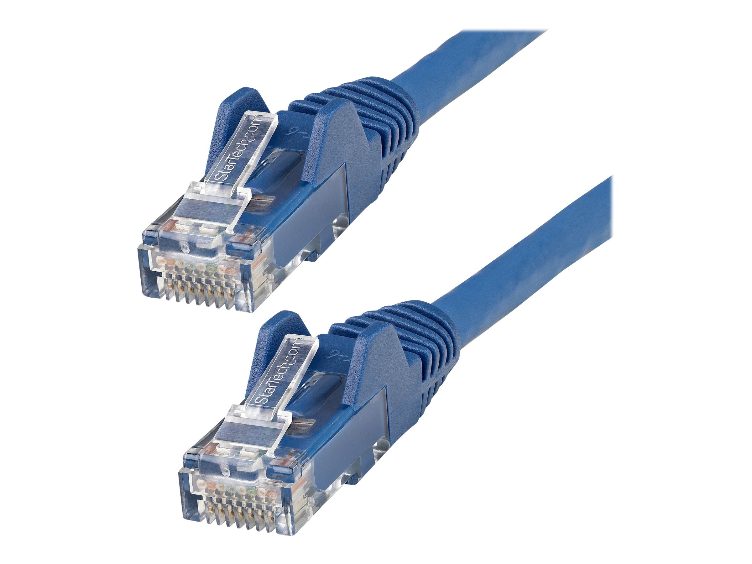 STARTECH.COM 2m LSZH CAT6 Ethernet Cable - 10 Gigabit 100W PoE RJ45 UTP Network Patch Cord Snagless - Blue ETL Verified