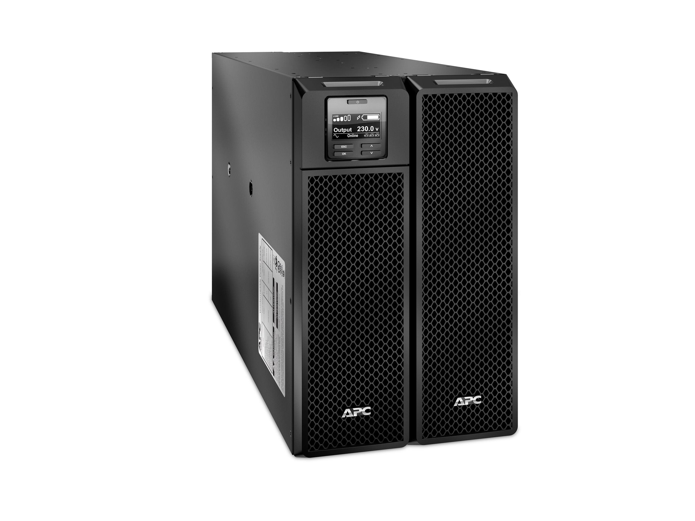 APC Smart-UPS SRT 8000VA UPS Rack Vorderansicht