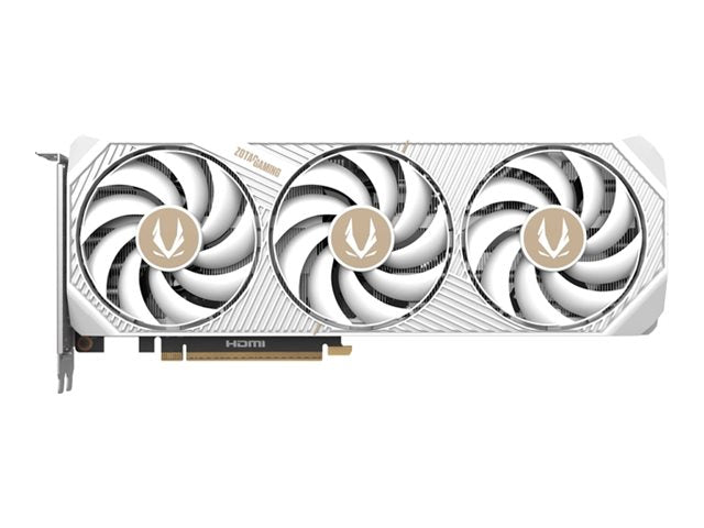 ZOTAC GAMING GeForce RTX 5070 WHITE ED 12GB GDDR7 Vorderansicht