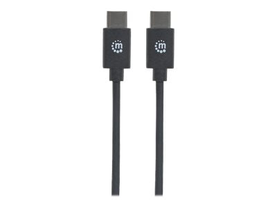 MANHATTAN USB 2.0 Typ C-Kabel 0,5m Verpackung