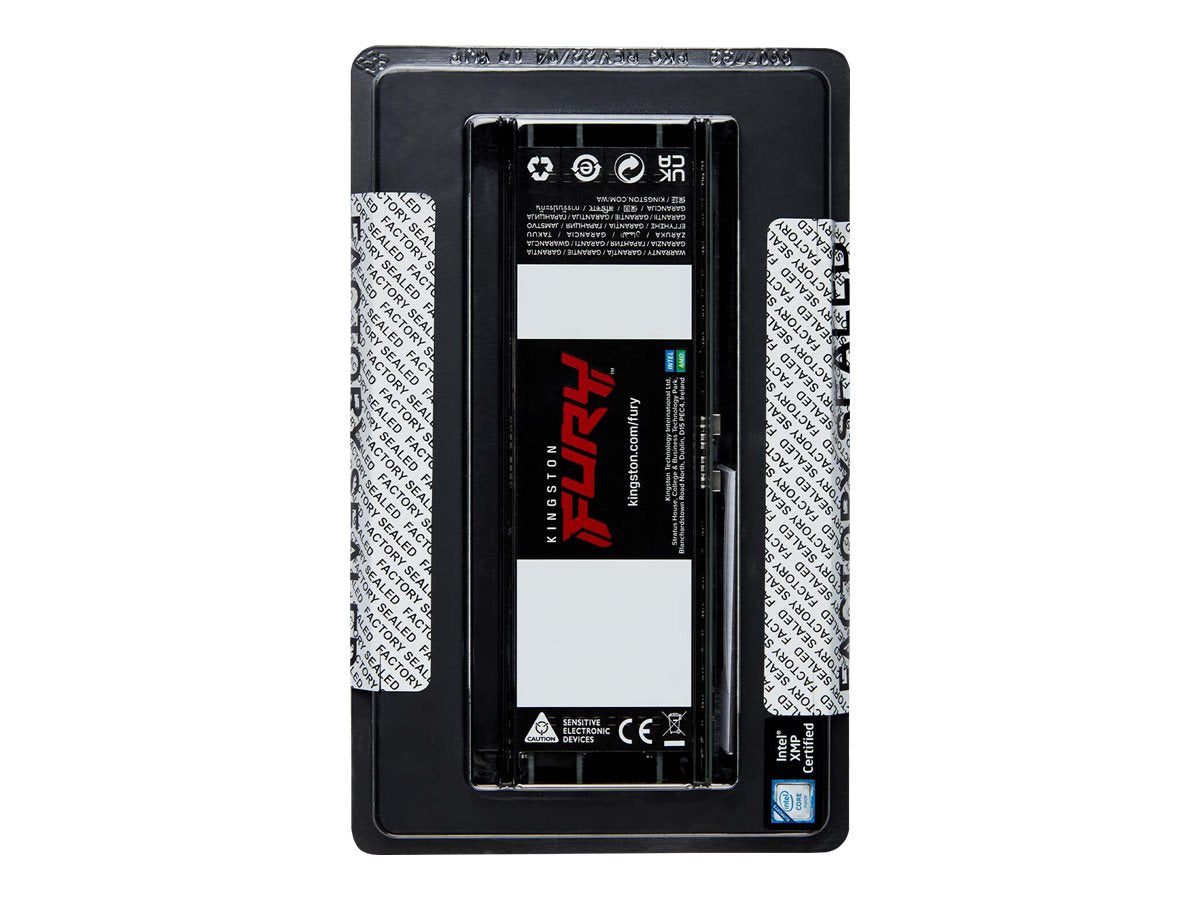 KINGSTON FURY Renegade Pro 128GB DIMM 5600MT/s DDR5 ECC Reg CL36 Kit of 4 XMP - Verpackung