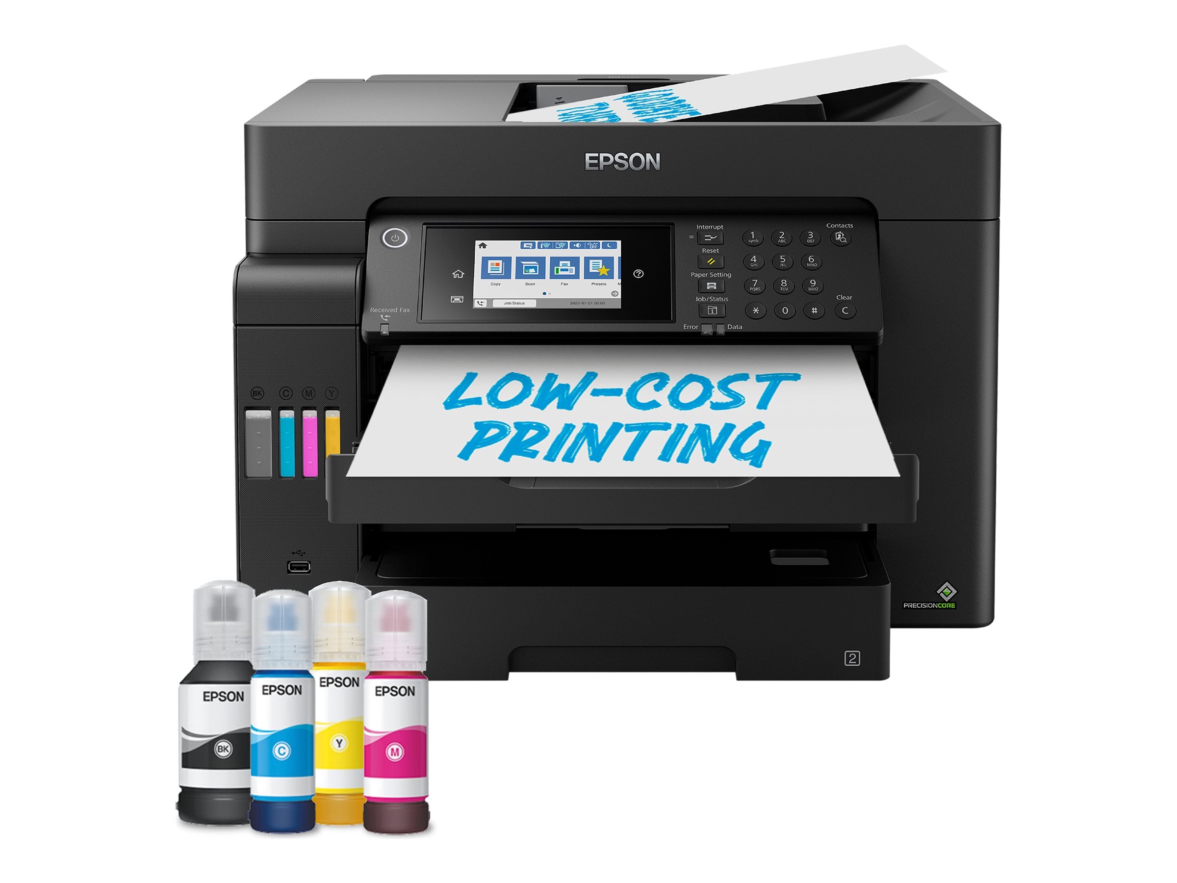 EPSON EcoTank ET-16605 Multifunktionsdrucker Detailansicht Tintentanks