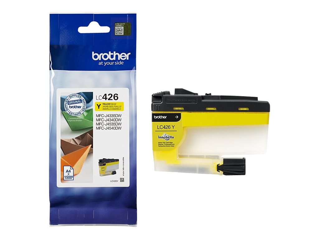 BROTHER LC426Y Tintenpatrone Seitenansicht