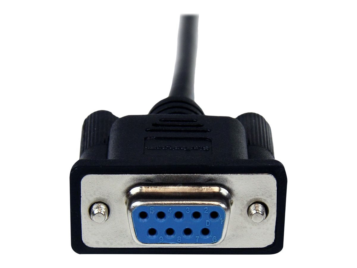 STARTECH.COM 2m DB9 RS232 Nullmodemkabel F/M Anschlussansicht