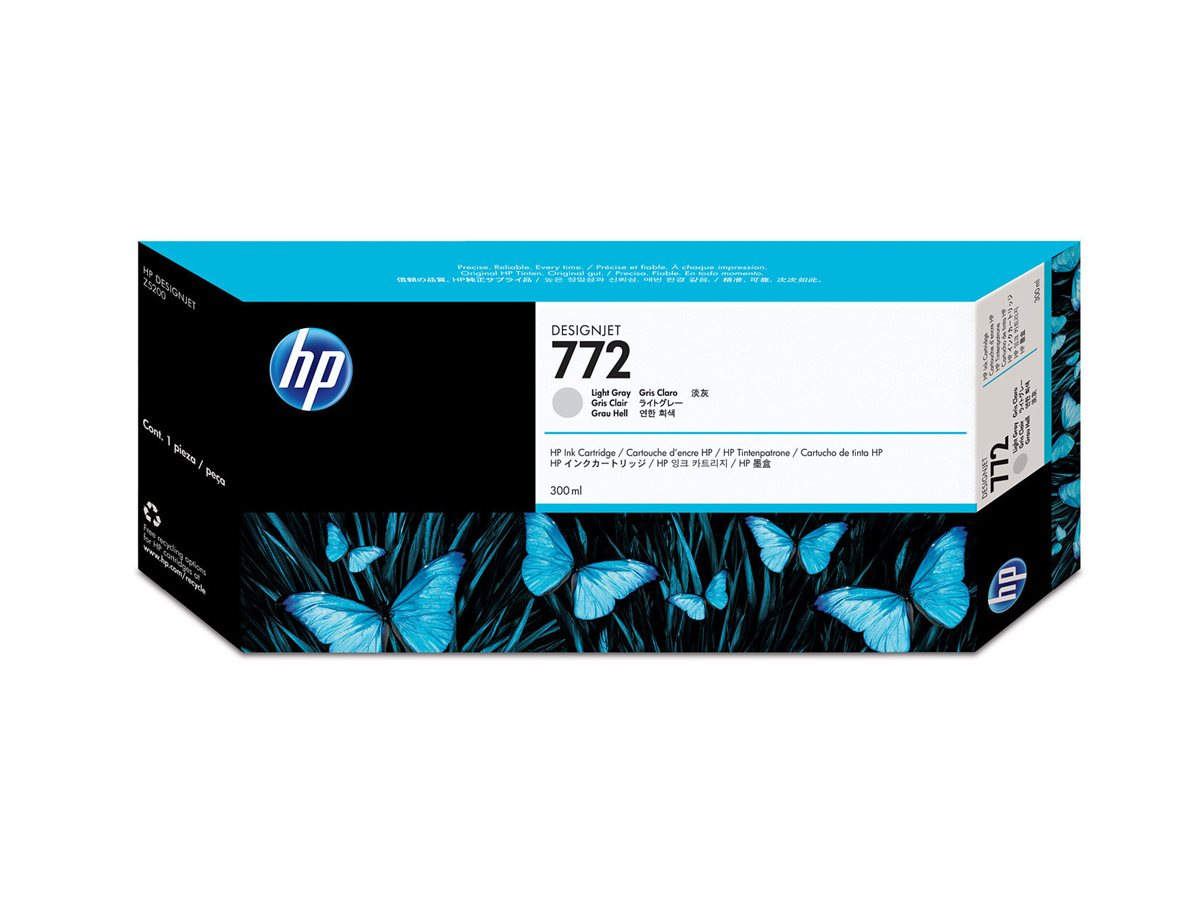 HP 772 original Ink cartridge CN634 light grey Verpackung