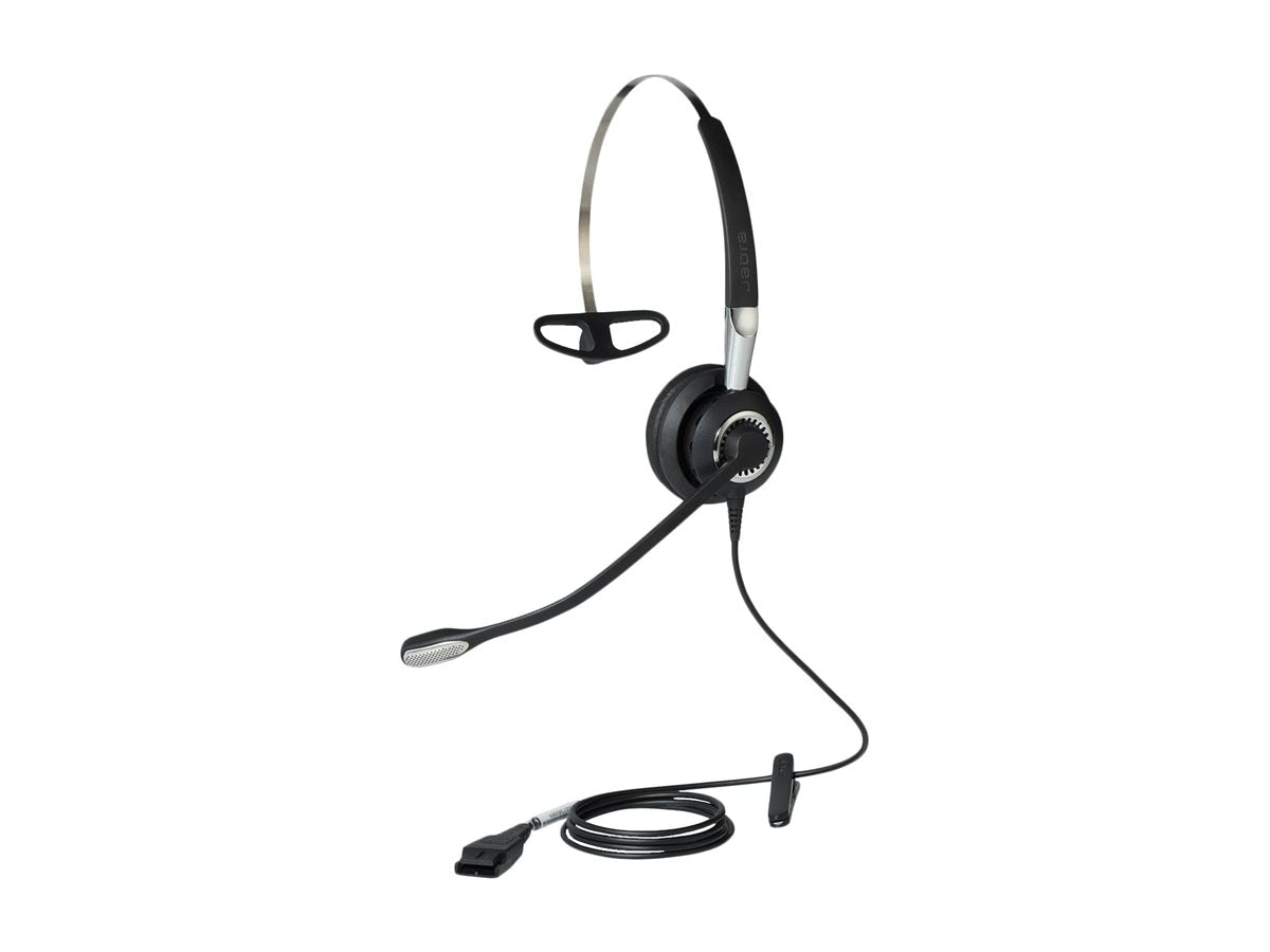 JABRA BIZ 2400 Mono NEXT GENERATION 3-in-1 Wideband Type 82 E-STD Noise-Cancelling Wideband-Headset QD microphone boom