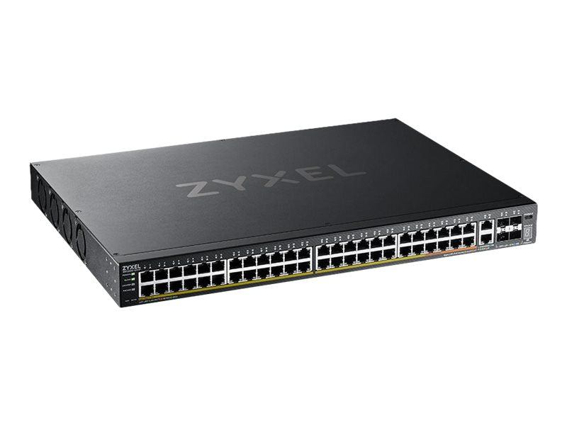 ZYXEL XGS2220-54HP L3 Access Switch Vorderansicht