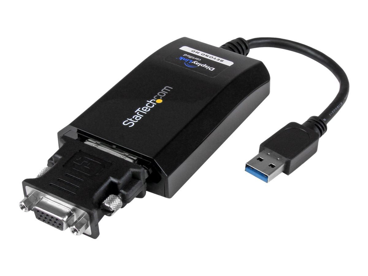 STARTECH.COM USB 3.0 auf DVI VGA Video Adapter Anschlussansicht