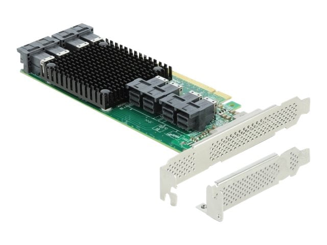 DELOCK PCI Express x16 Karte Vorderansicht