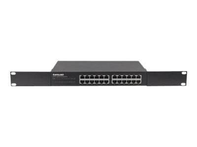 INTELLINET 24-Port Gigabit Ethernet Switch Vorderansicht