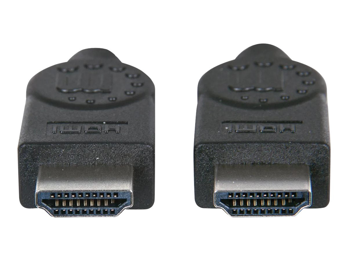 MANHATTAN High Speed HDMI-Kabel mit Ethernet-Kanal HEC ARC 3D 4K30Hz Vorderansicht