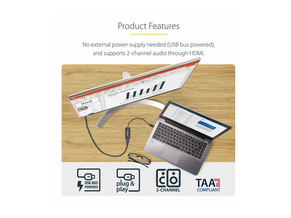 STARTECH.COM Slim USB 3.0 to HDMI Adapter Verpackung
