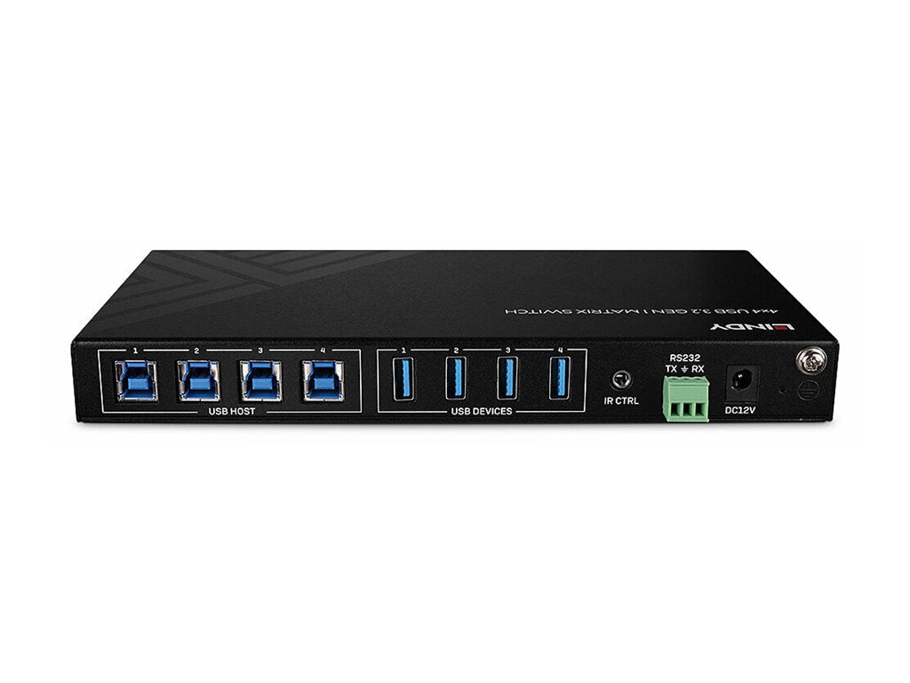 LINDY 4x4 USB 3.2 Gen 1 Matrix Switch Verpackung