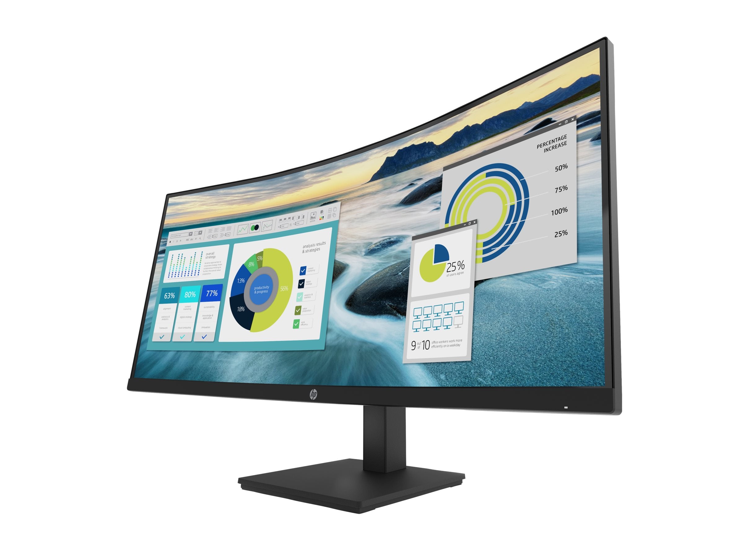 HP P34hc G4 Monitor Verpackung